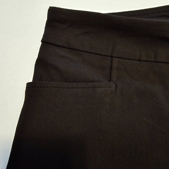 George, Plus Size 2X (18W-20W) Classic, Black, Dress Shorts - Picture 3 of 8